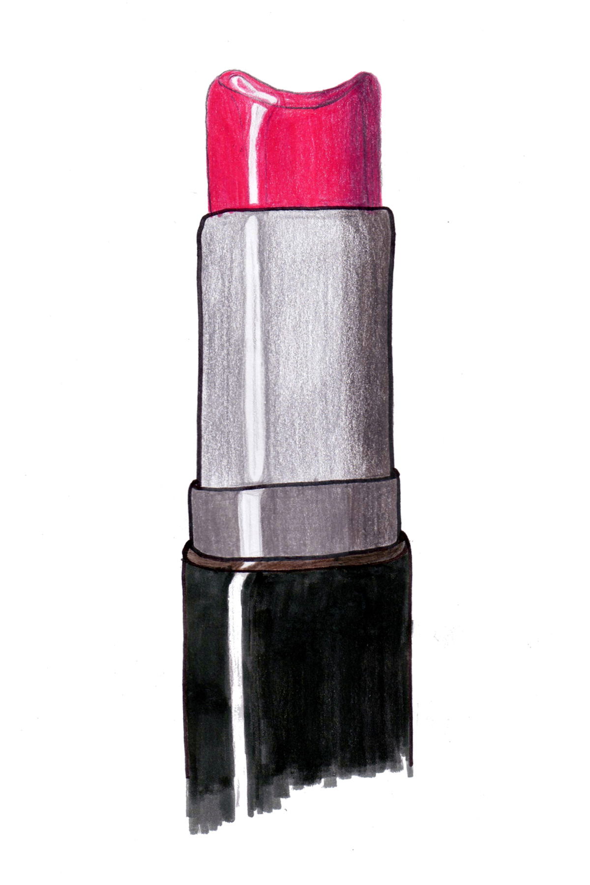 Lippenstift eingedellt: Die Gefühlvolle