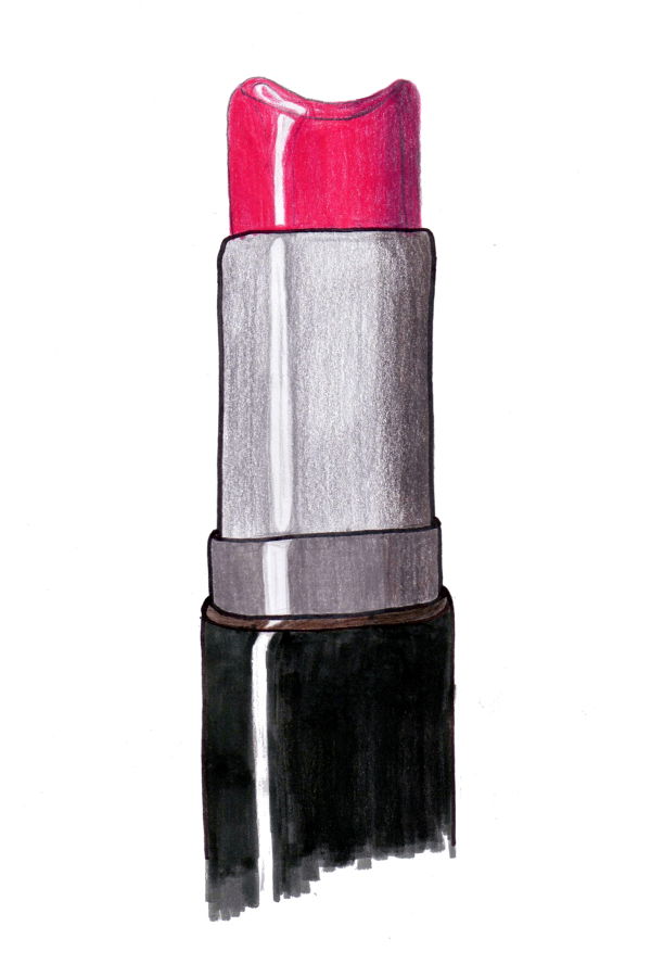 Lippenstift eingedellt: Die Gefühlvolle