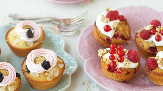 Cupcake: Müsli-Topping