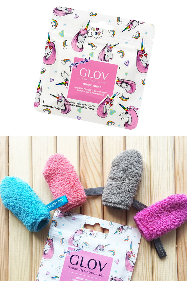 Gesichts-Reinigungs-Handschuh "Quick Treat" von GLOV