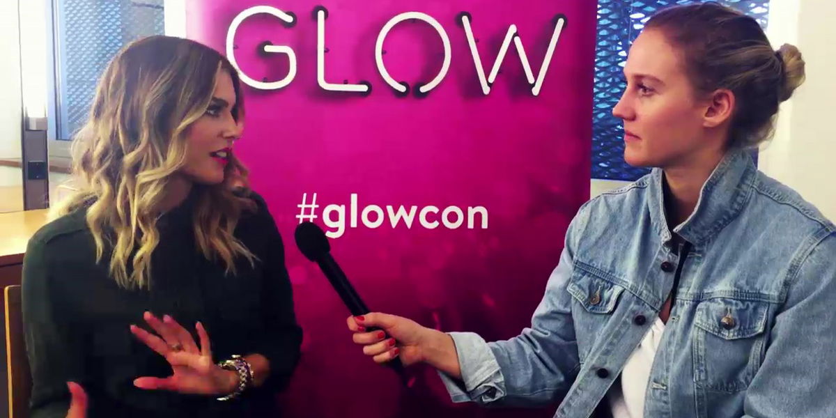 Interview mit MRS BELLA auf der GLOW