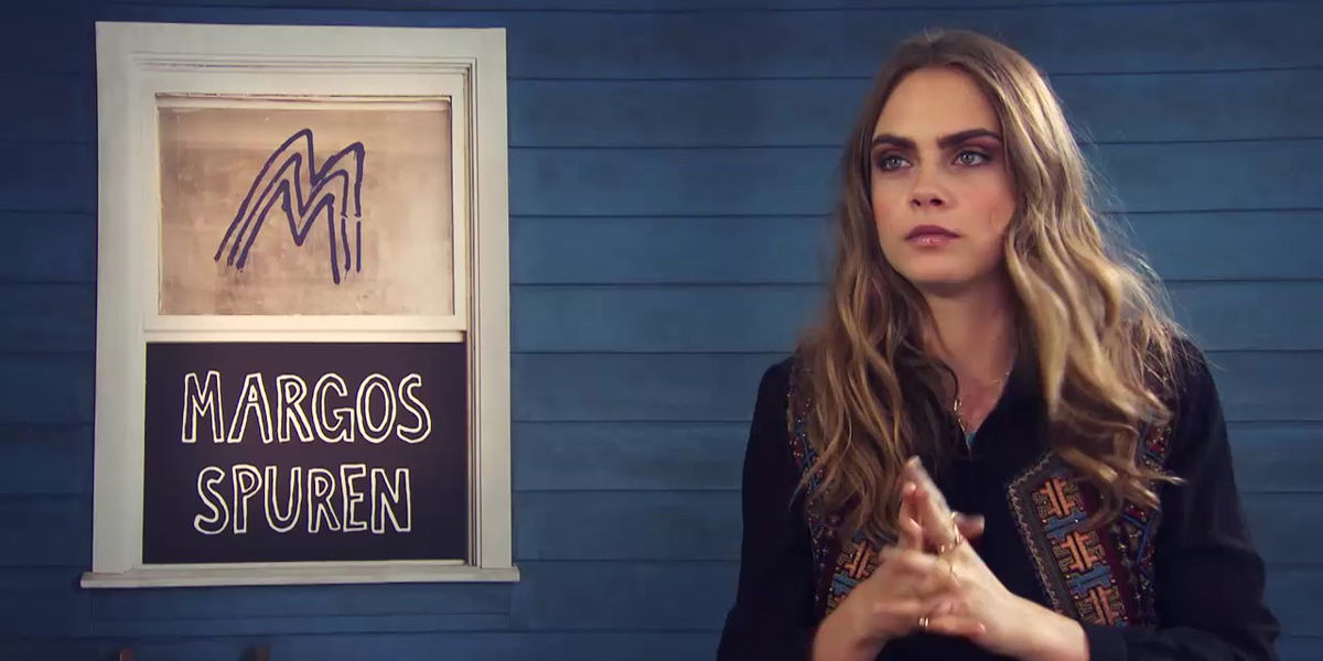 Interview mit Cara Delevingne: Margos Spuren