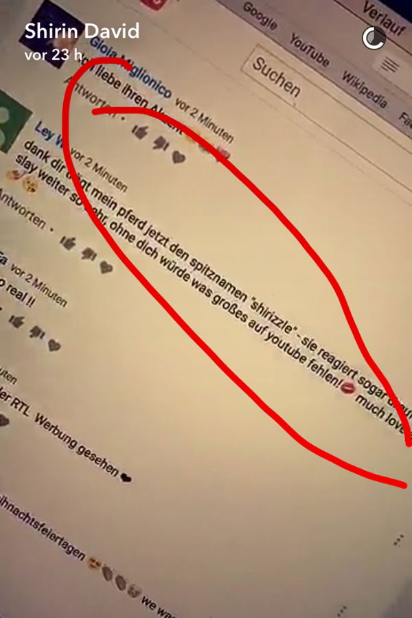 Fan nennt sein Pferd "Shirizzle"