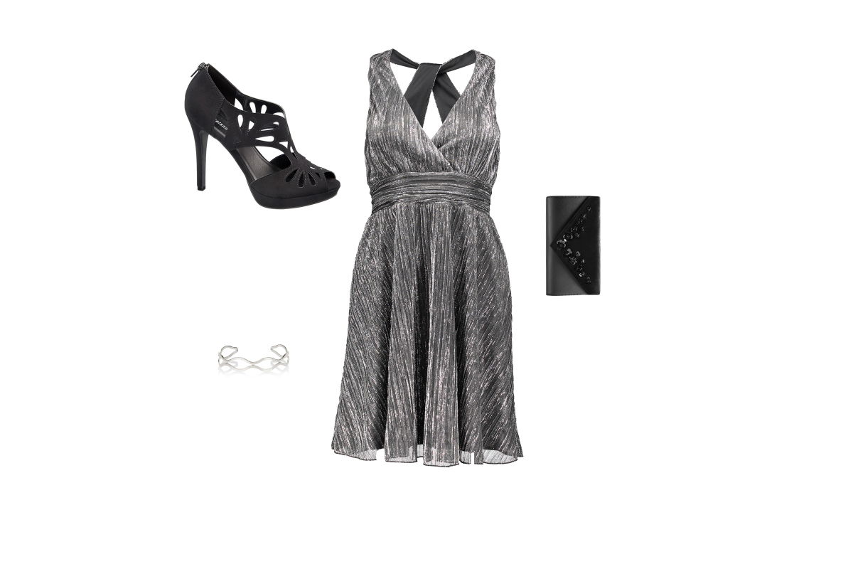 Funkelndes und edles Kleid
