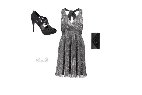 Funkelndes und edles Kleid