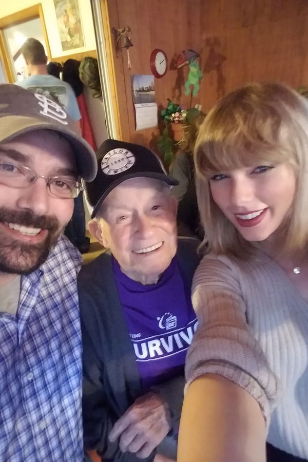 Taylor Swift besucht 96-Jährigen