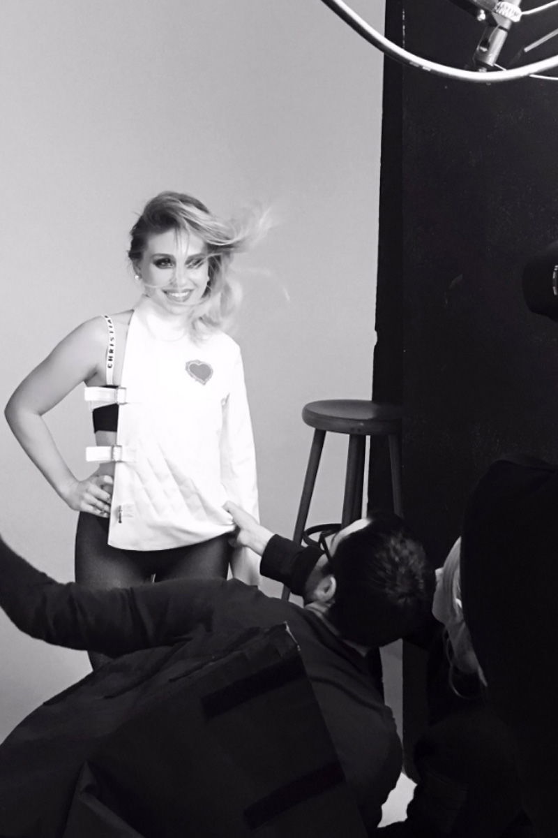 Bibi im TUSH-Magazin