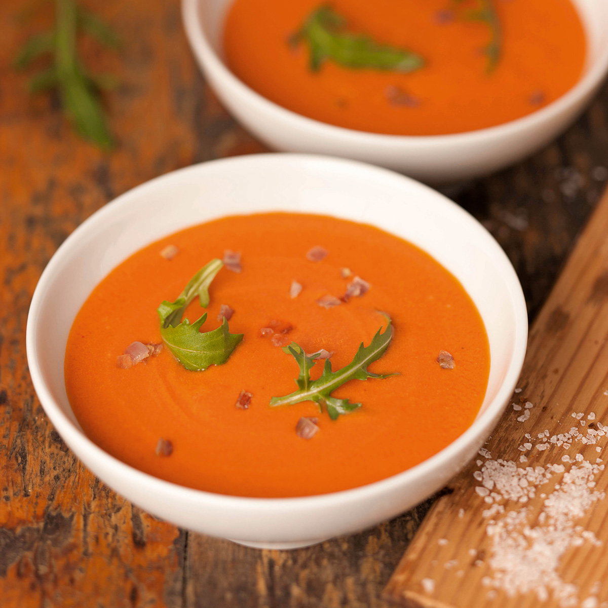 Tomaten Kokos Suppe vegan