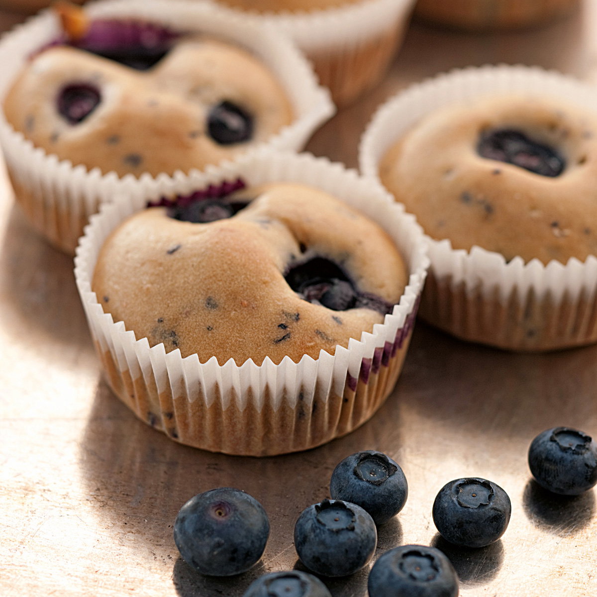 Blaubeer Muffins vegan Rezept