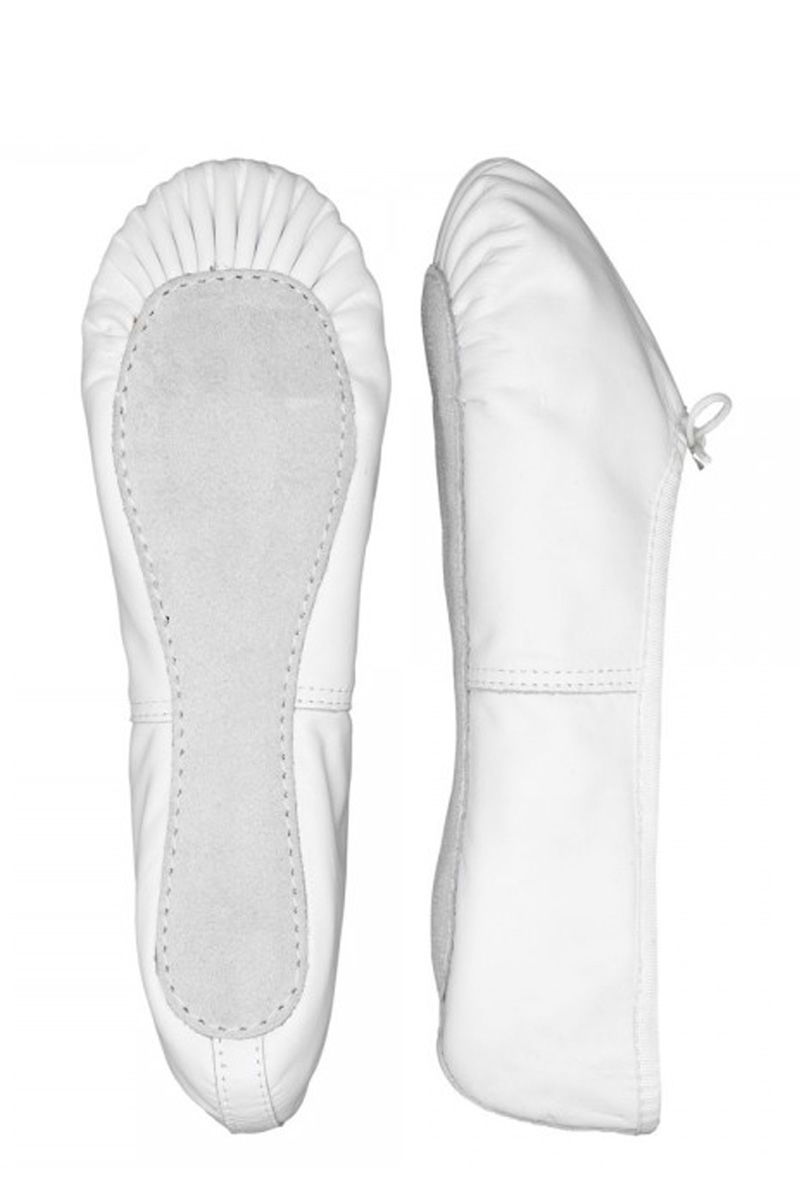 Weiße Ballettschläppchen von SoDanca