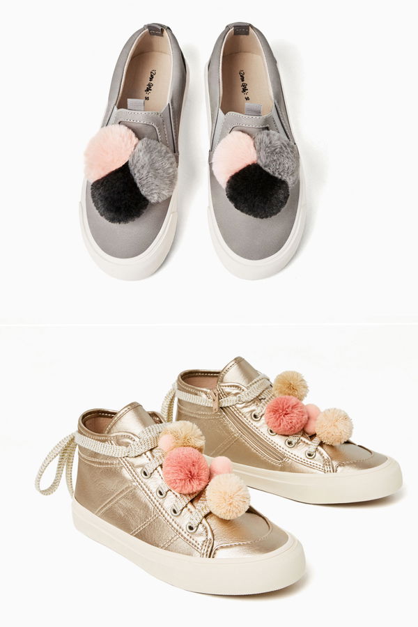 Pom-Pom-Sneaker von Zara