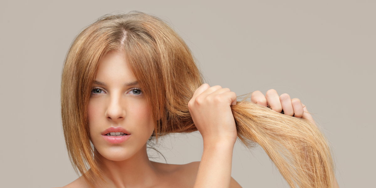 Trockene Haare
