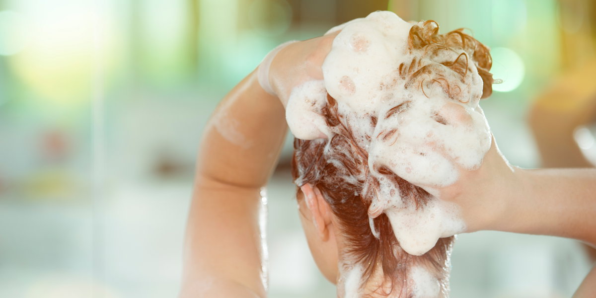 Haare waschen