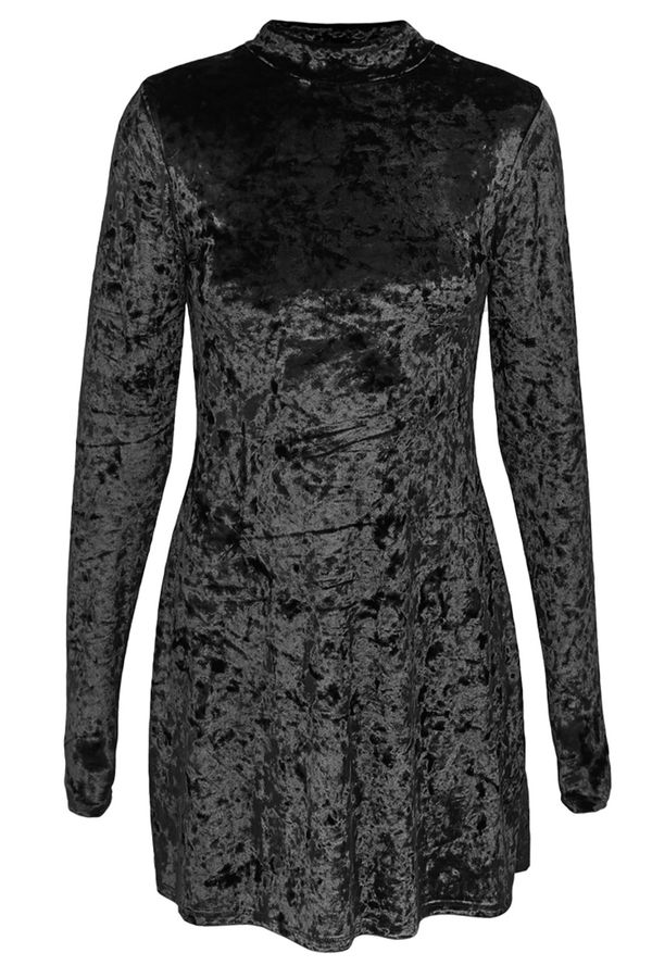 Samtkleid von Urban Outfitters