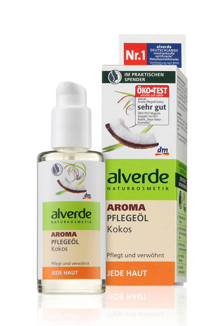 Aroma Pflegeöl Kokos von alverde