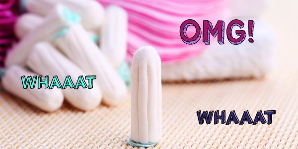 WTF! Schamlippen-Kleber statt Tampons?