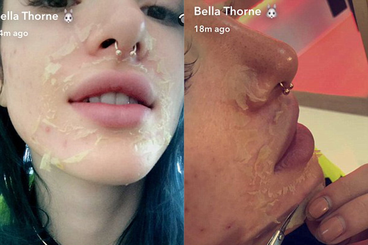 Bella-Thorne-Peeling-Snapchat