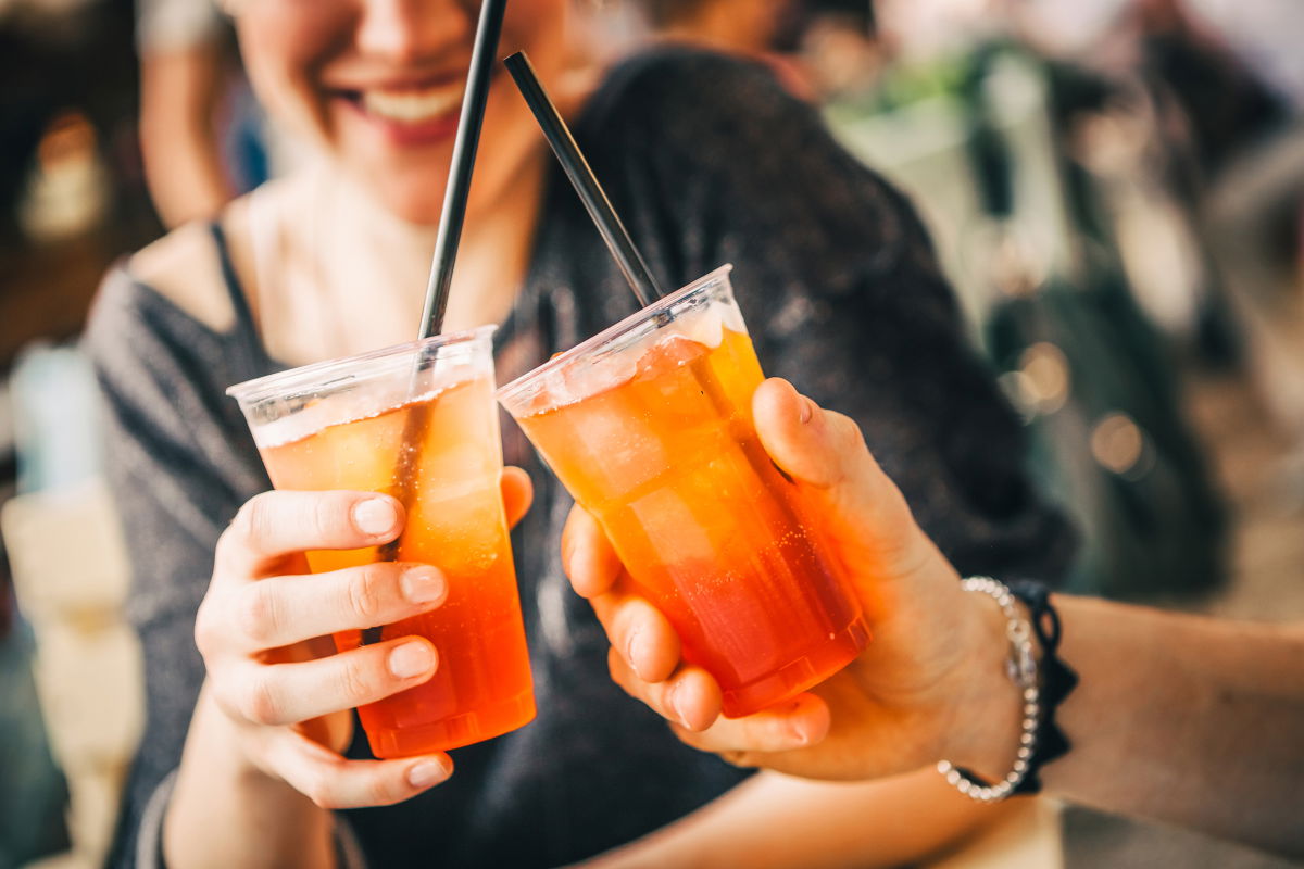 Und bitte trinkt keinen Alkohol!
