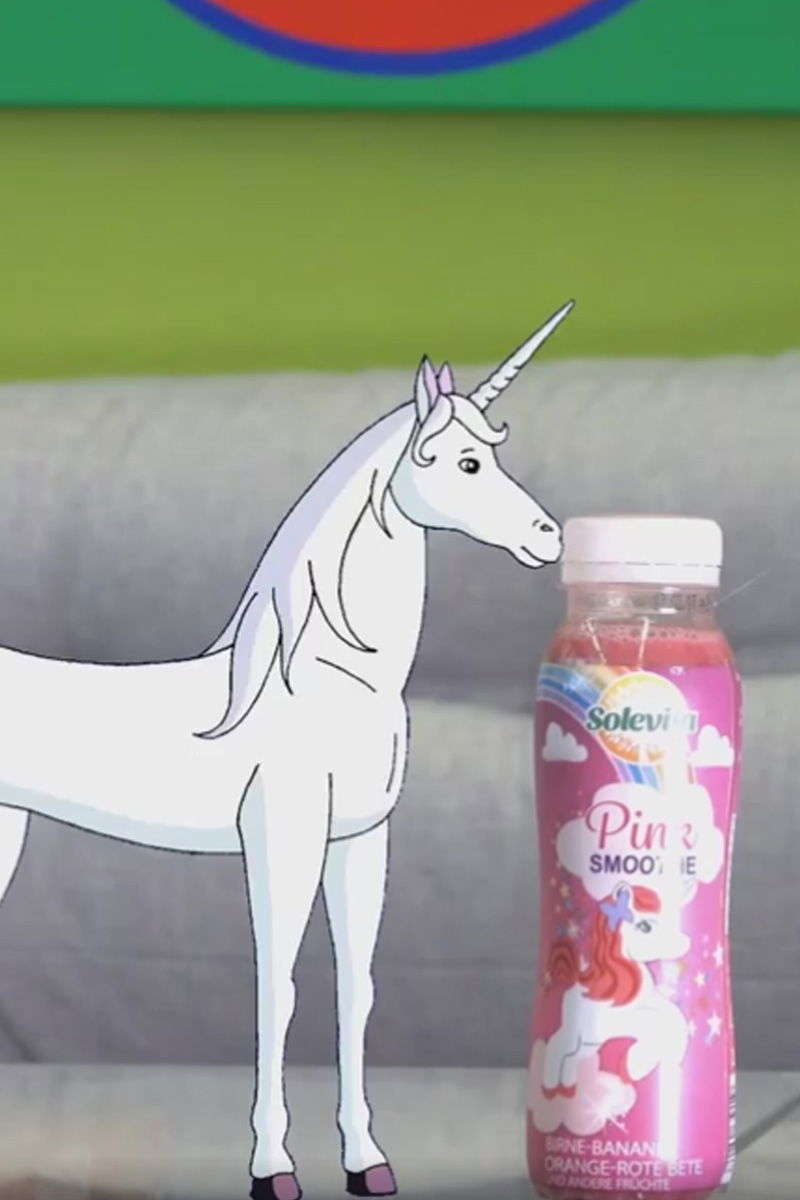 Einhorn-Smoothie bei Lidl