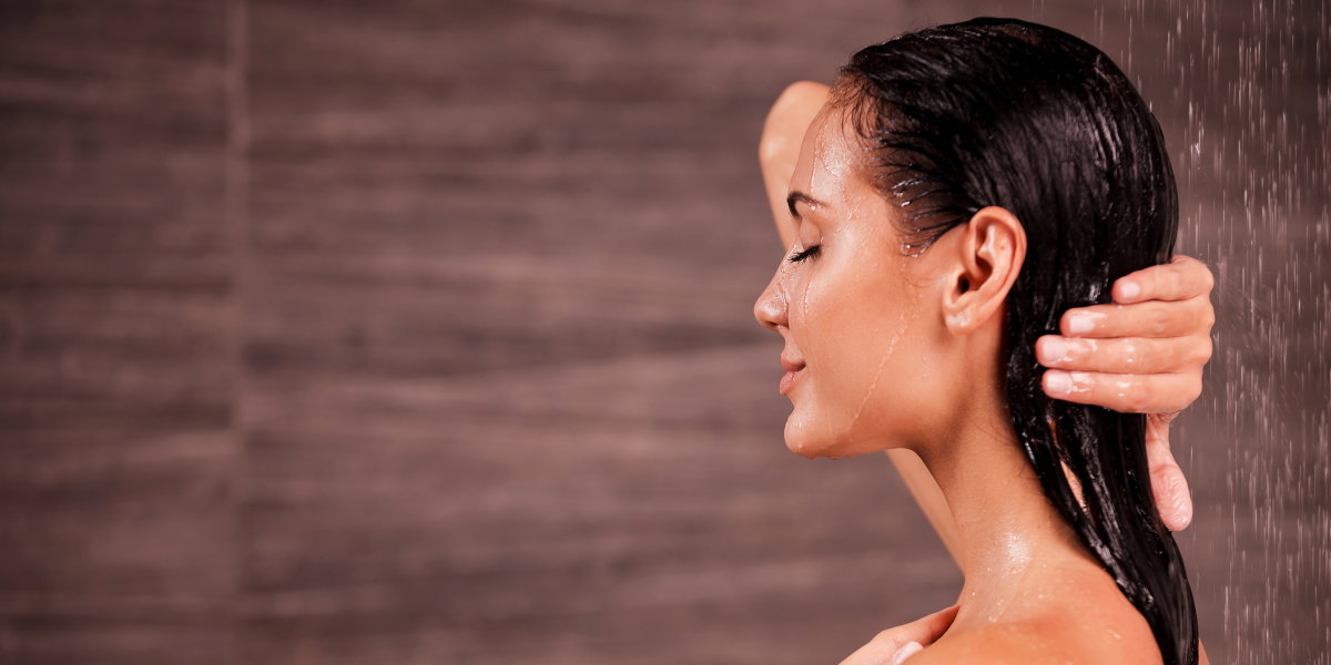 Haare richtig auswaschen quer