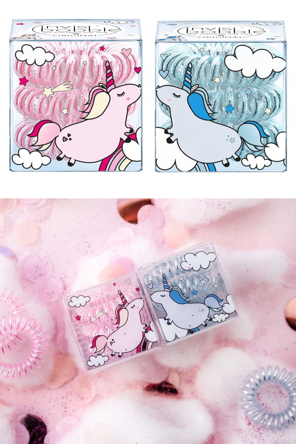 Einhorn-Spiralenhaargummis von invisibobble
