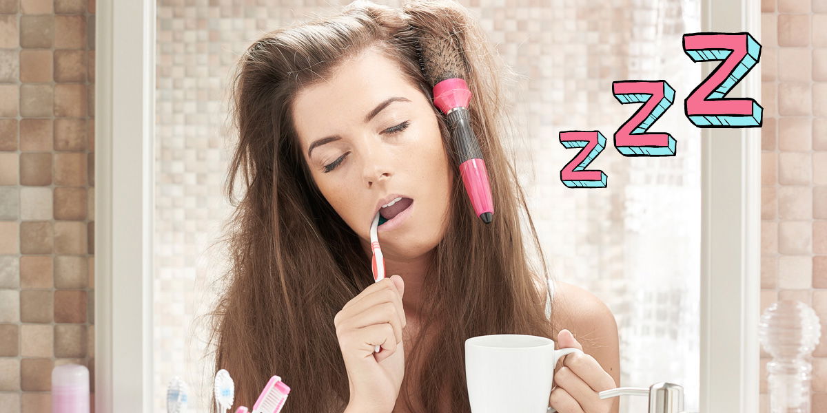 Schminken: Wake-up Make-up