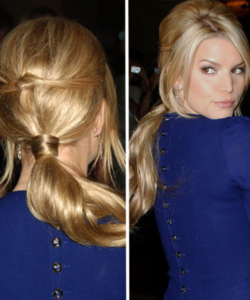 Jessica Simpson mit Pferdeschwanz