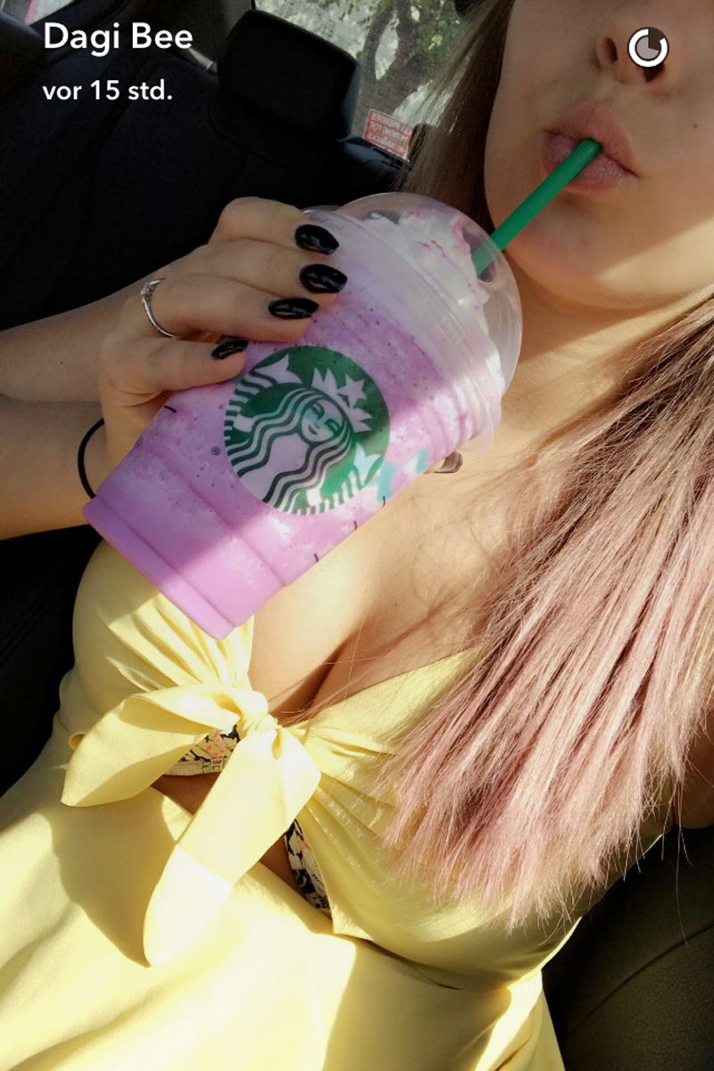 Unicorn-Frappuccino von Starbucks