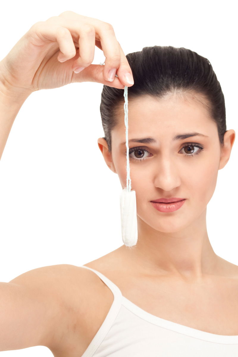 Darf man Tampons in der Toilette runterspülen?