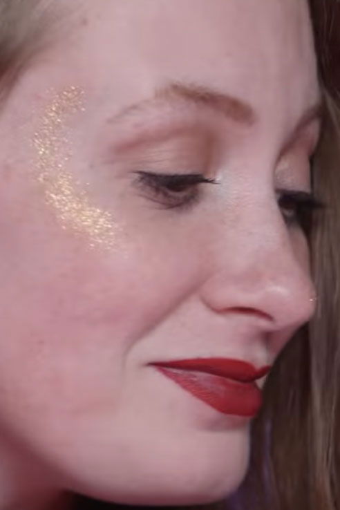 Lush Badekugeln als Highlighter