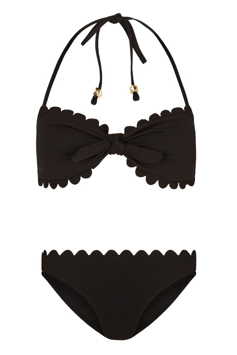 Schwarzer Bikini mit Schleife von Accessorize