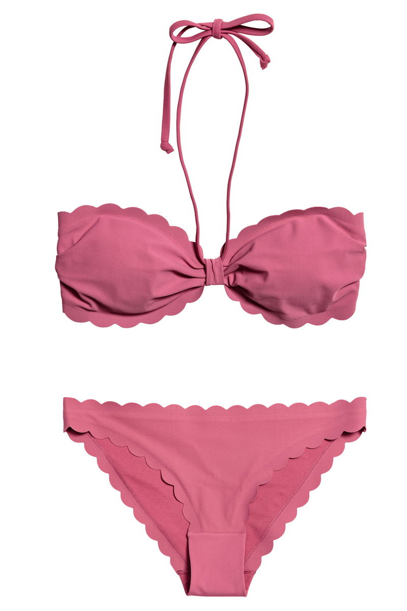 Bikini mit Wellenkante von H&M