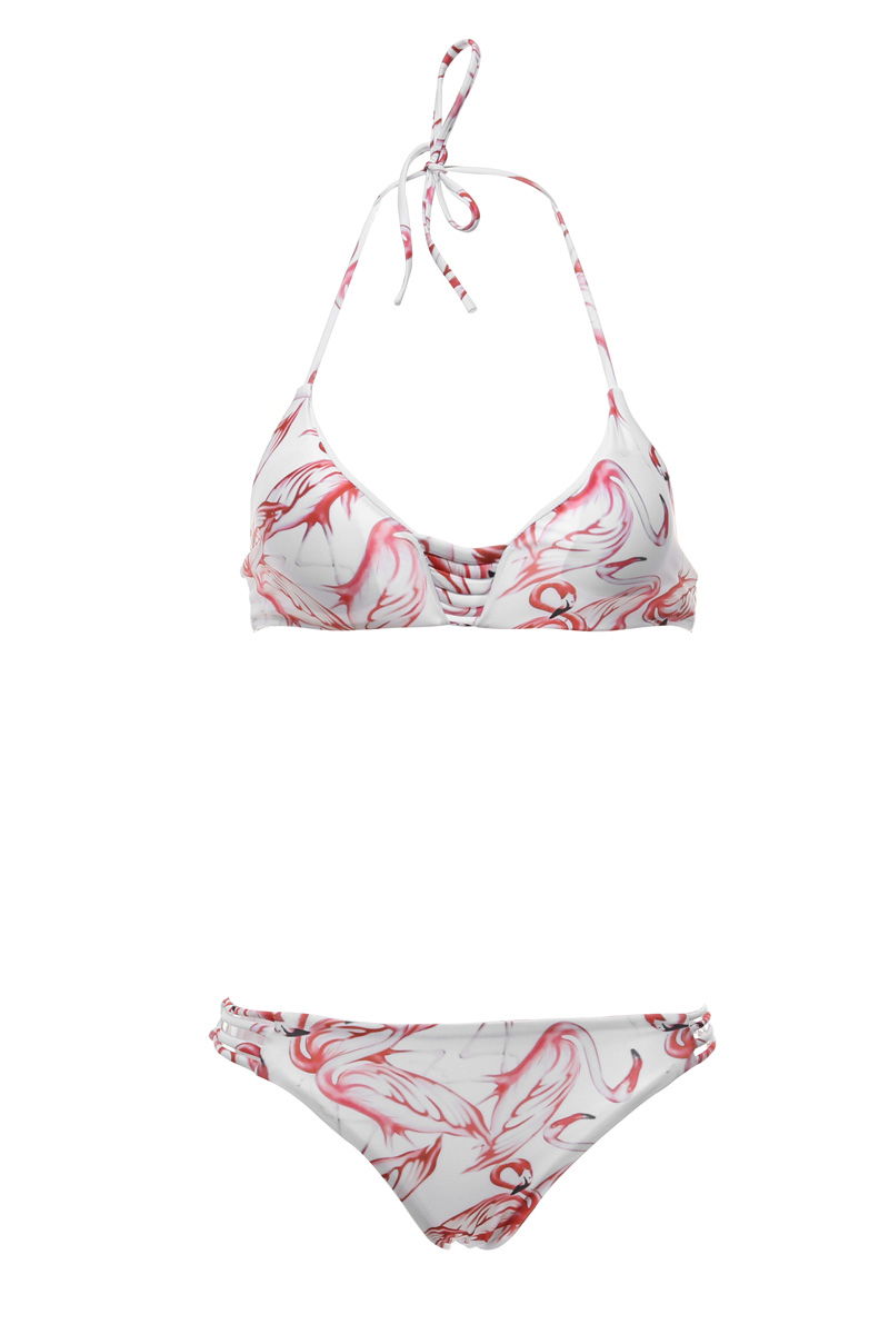 Bikini mit Flamingos von Lesara