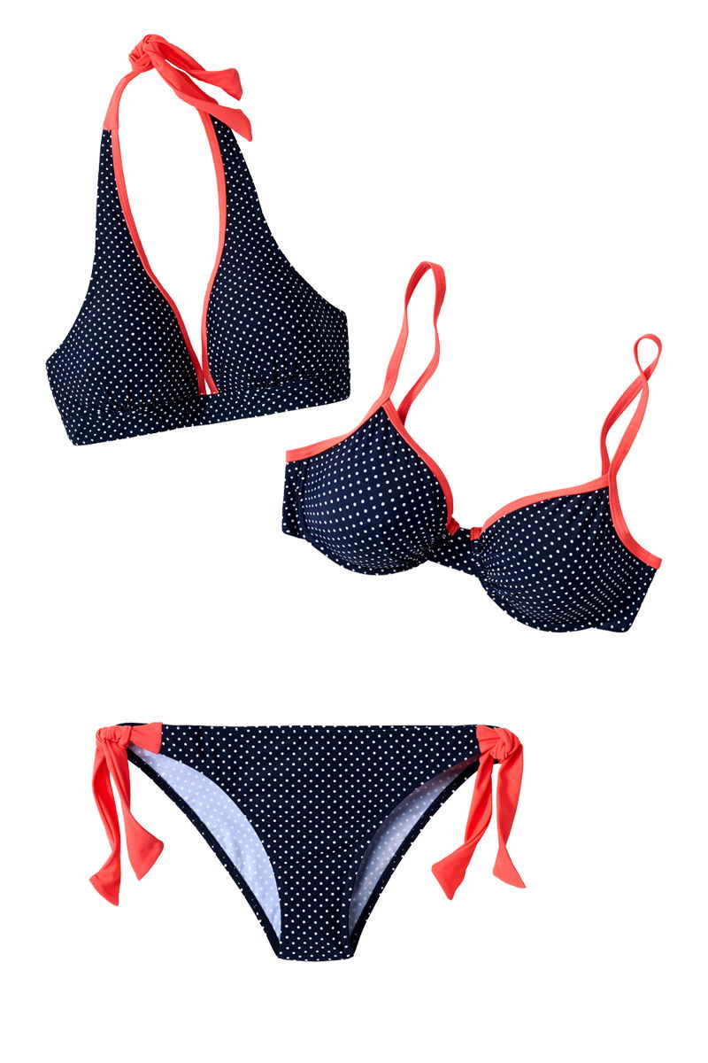 Gepunkteter Bikini von NKD