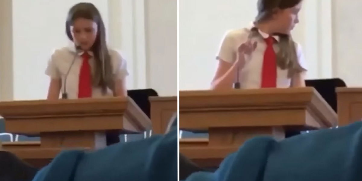 Coming-out in der Kirche: 12-Jährige outet sich, dann wird ihr das Mikro abgedreht