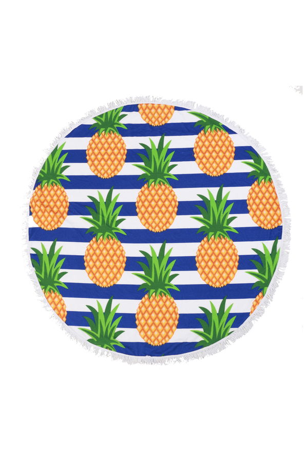 Strandhandtuch mit Ananas von Lesara
