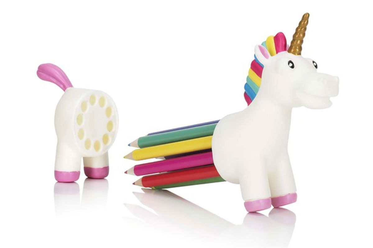 Bleistifthalter in Einhornform von Hertie