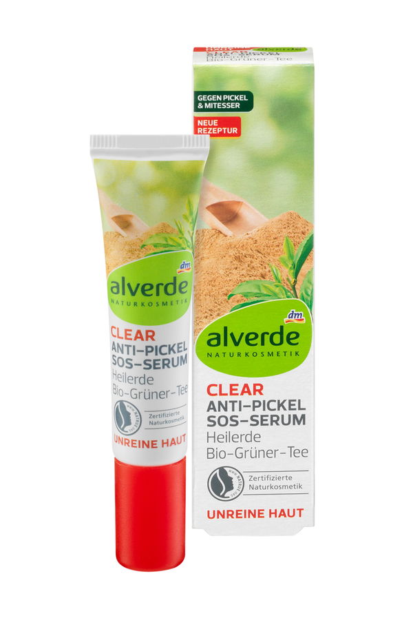 Clear Anti-Pickel SOS-Serum von alverde