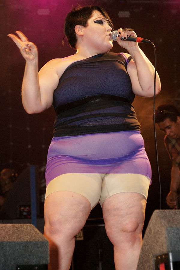 Beth Ditto im verrückten Outfit