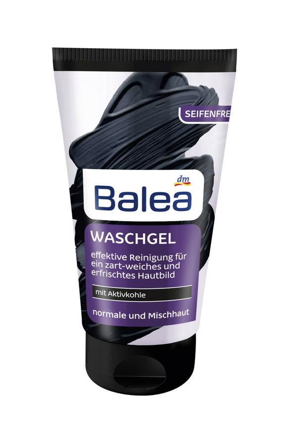Waschgel mit Aktivkohle von Balea