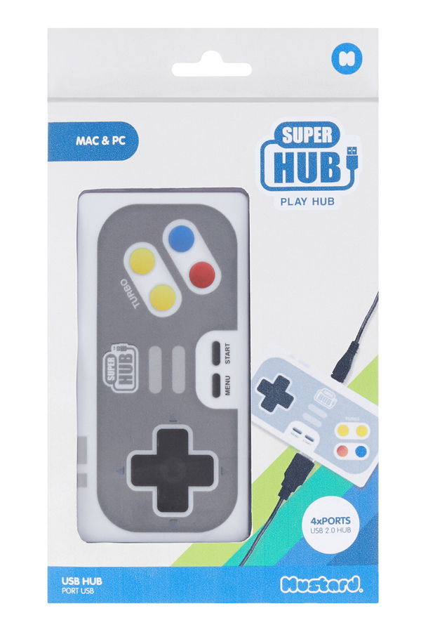 Geschenk unter 15 Euro: Game Controller USB Hub von Accessorize