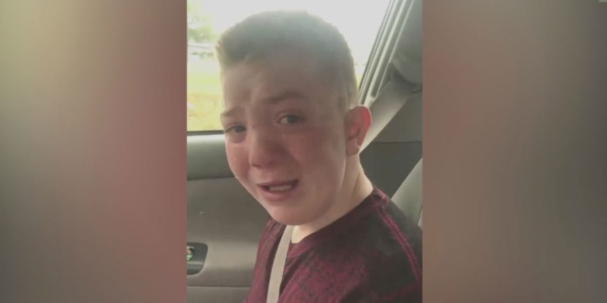 Mobbing Video von weinendem Jungen berührt Millionen