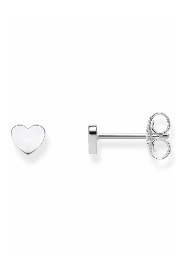 Herzchen-Ohrringe aus Silber von Thomas Sabo