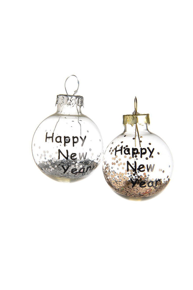 Silvester-Weihnachtskugeln von Depot