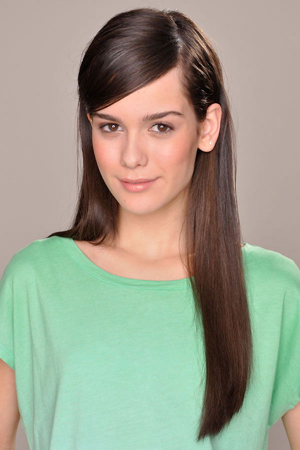 Konfirmationsfrisuren für lange Haare