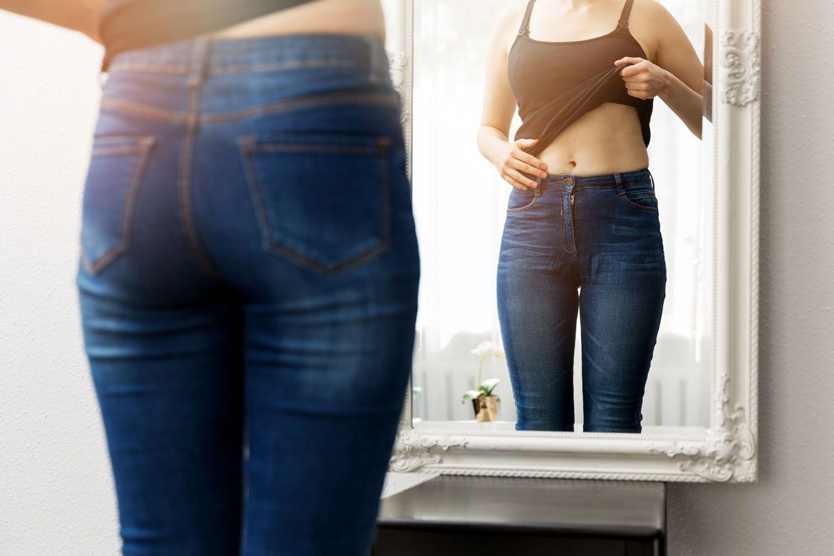 Figur und Wahrnehmung: zu dick?