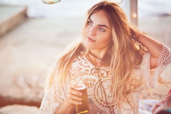 Bier für schöne Haare