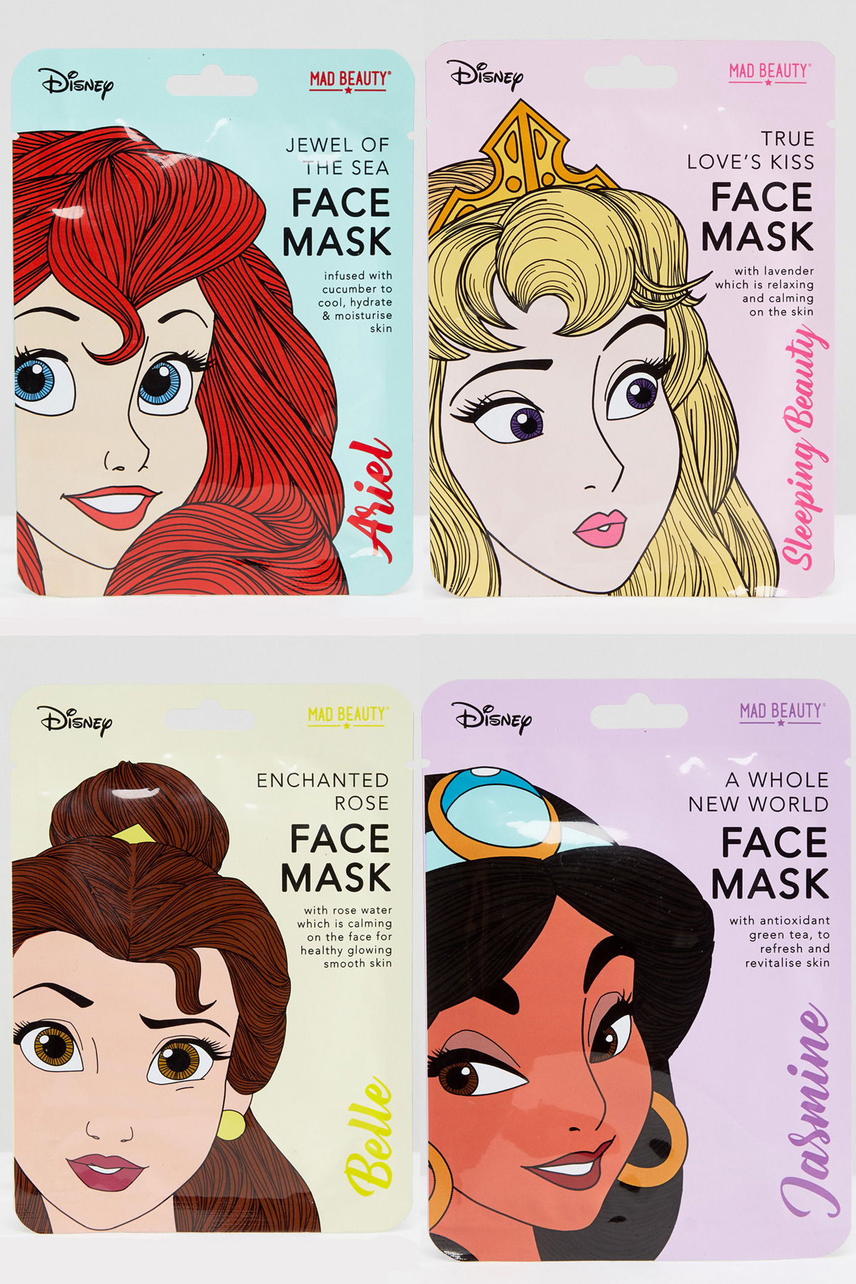 Disney-Tuchmasken von Mad Beauty