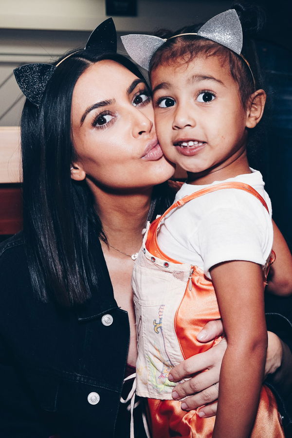 Wie heißt die Tochter von Kim Kardashian?
