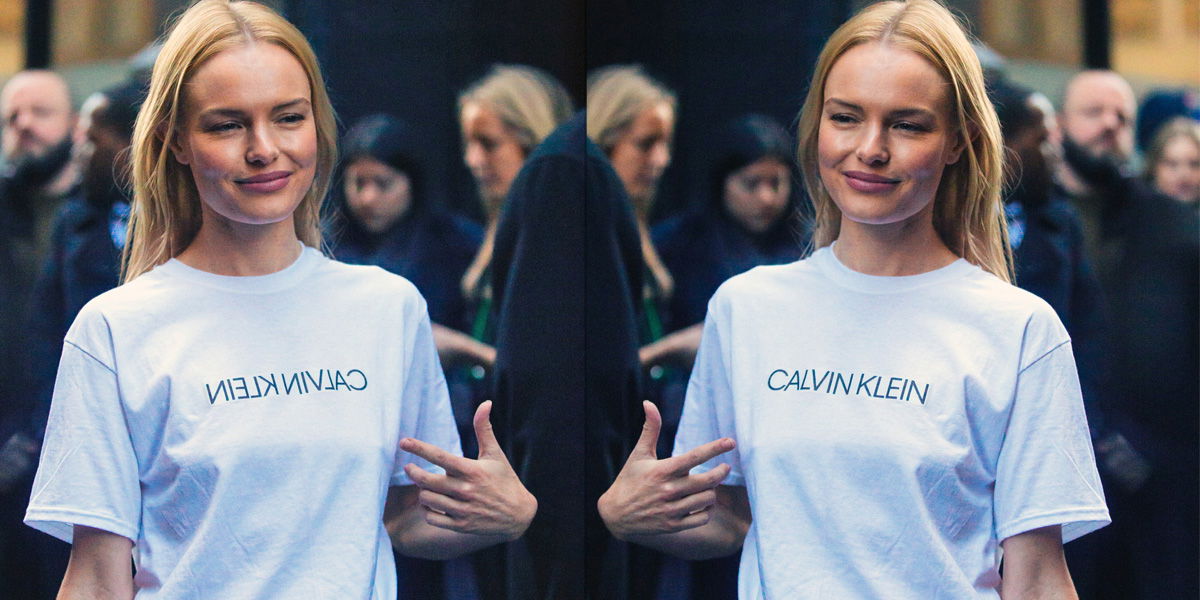 Calvin Klein mit neuem Logo!